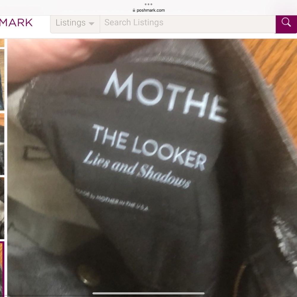 Mother the looker lies and shadows skinny jeans - Picture 5 of 7